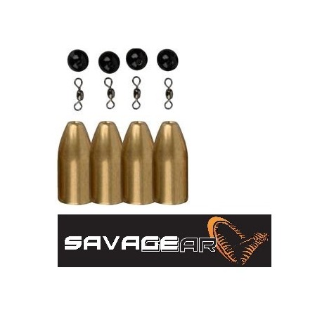 Savage Gear Brass Bullet Kit 10g