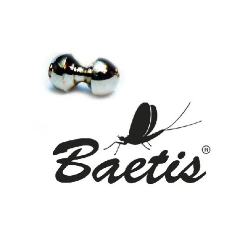 Baetis - Clessidra argento 5mm