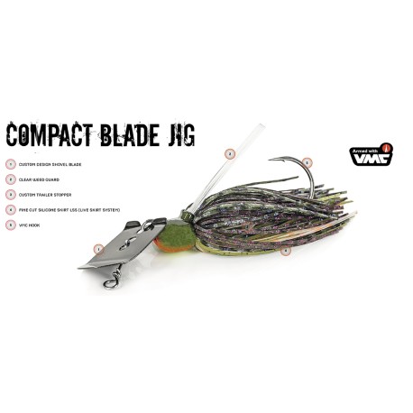 Molix - Compact Blade Jig 1/2oz