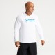 Adventer & Fishing Functional hooded UV T-Shirt White & Bluefin