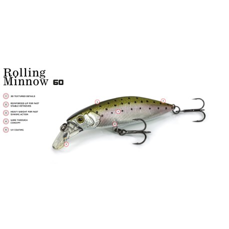 Molix Rolling Minnow 60 FS